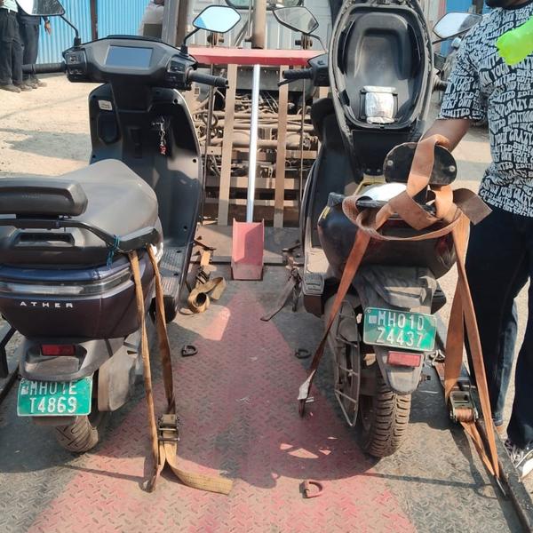 two wheeler towing service in