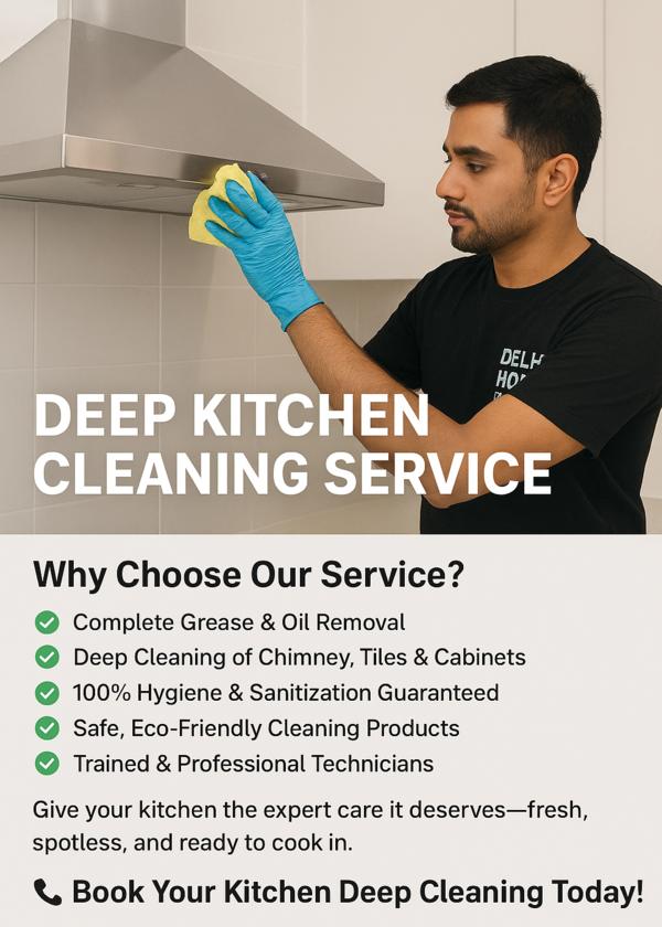 🍽️ DEEP KITCHEN CLEANING