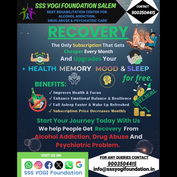 Recovery is the only journey t