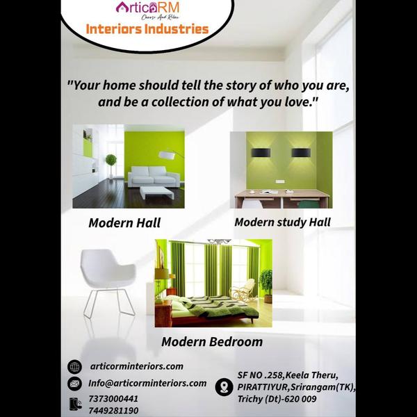 all interior work available in trichy, Ideally, Ar