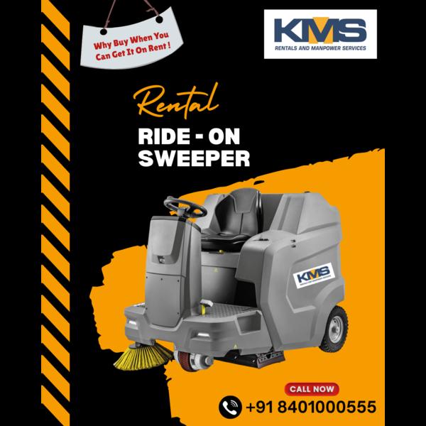 commercial floor sweeper renta