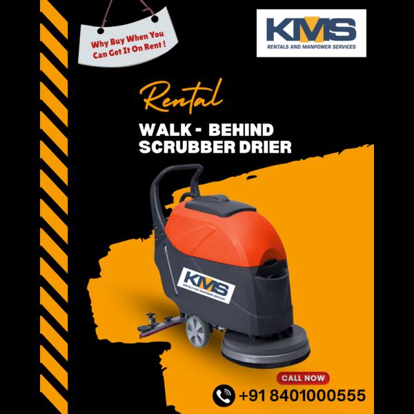 reliable walk behind scrubber