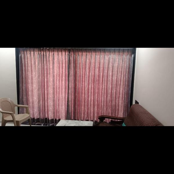 Blackout Curtain installed for