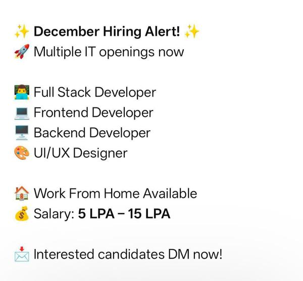 Full stack developer front end