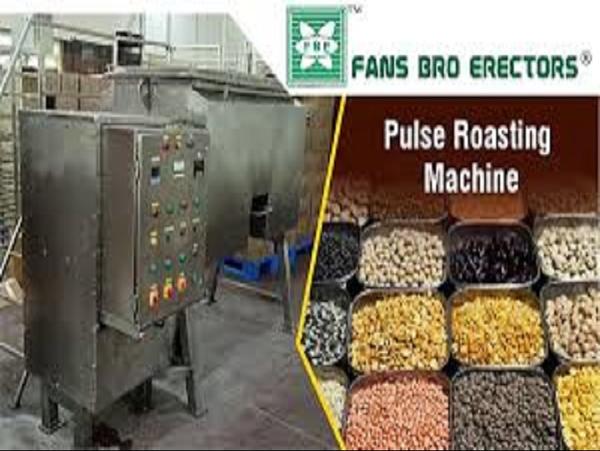 Pulses Roasting Machine which is used for roasting