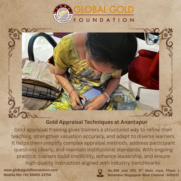 msme gold appraisal program in