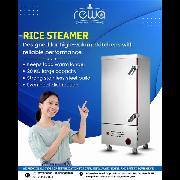 RICE STEAMER 🍚🔥
Built for hi