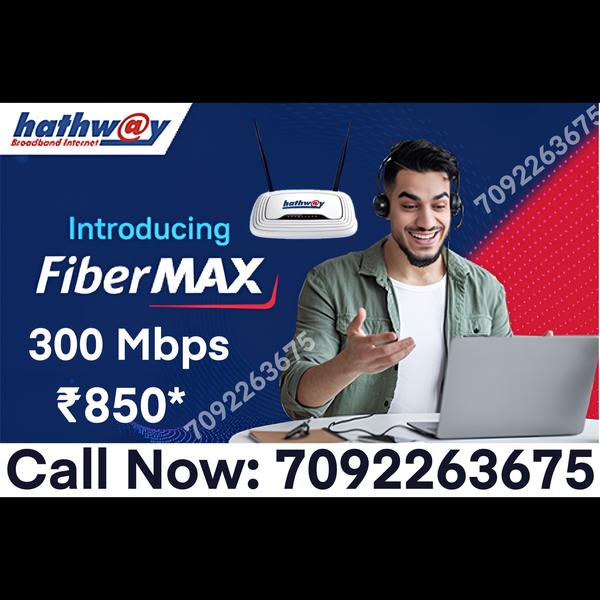 Hathway fast fibre internet fo