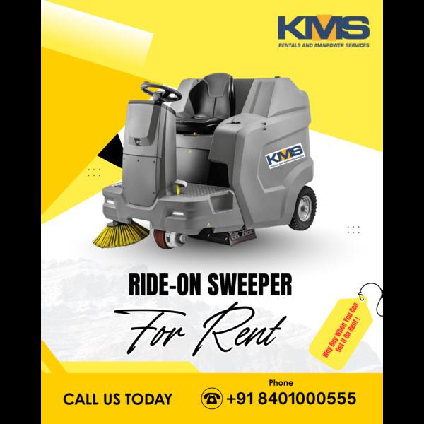 commercial floor sweeper renta
