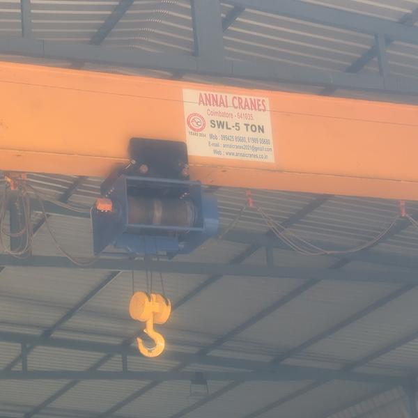 5Ton EOT Crane installed