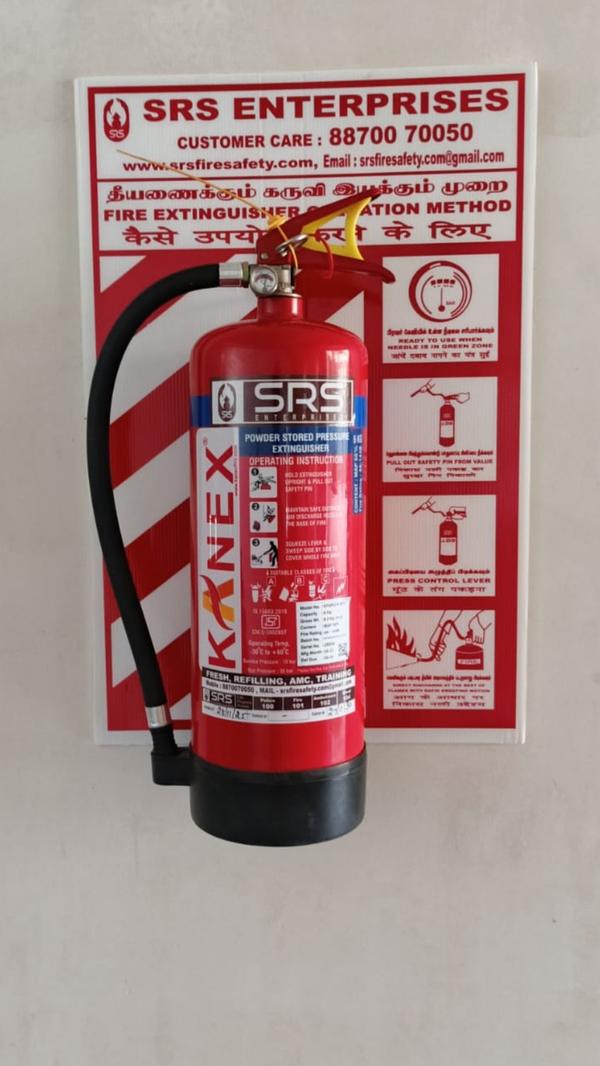  The ABC Type Fire Extinguisher is your go-to saf
