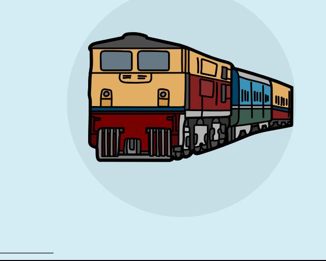 Train crossing a Pole, Tr