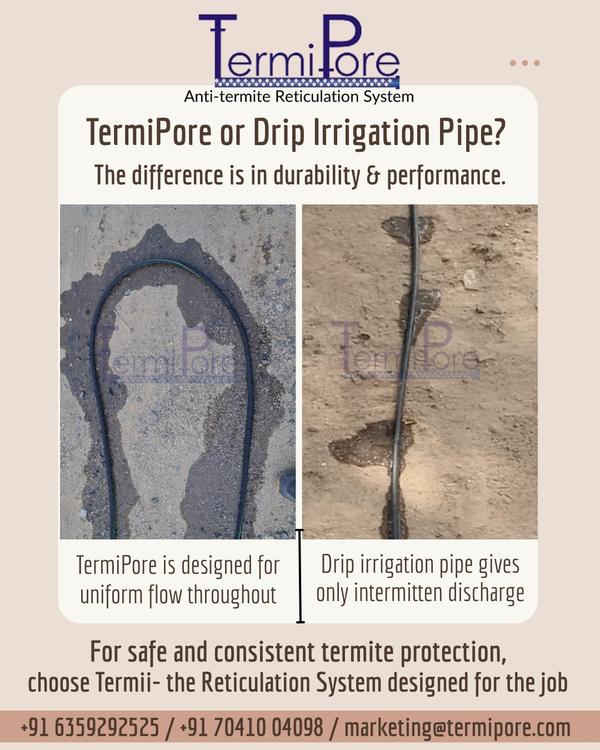 TermiPore or Drip Irrigat