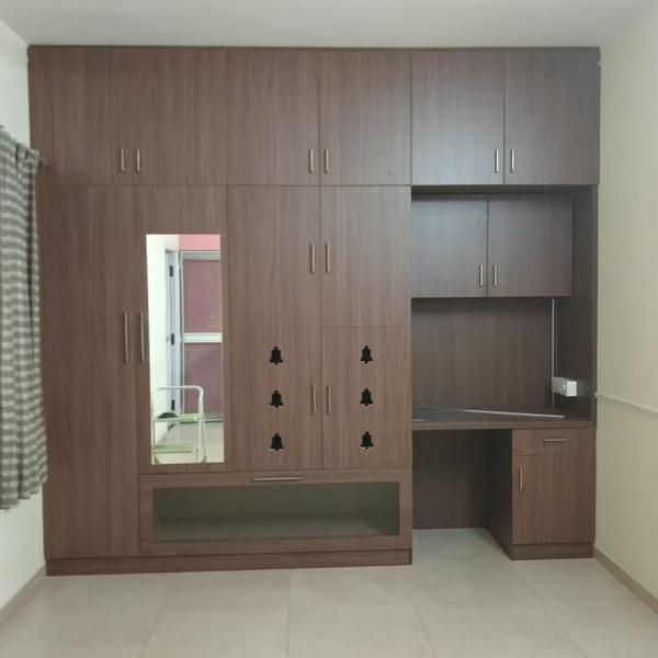 Wardrobe completed in in coimbatore at IDIKARAI PO