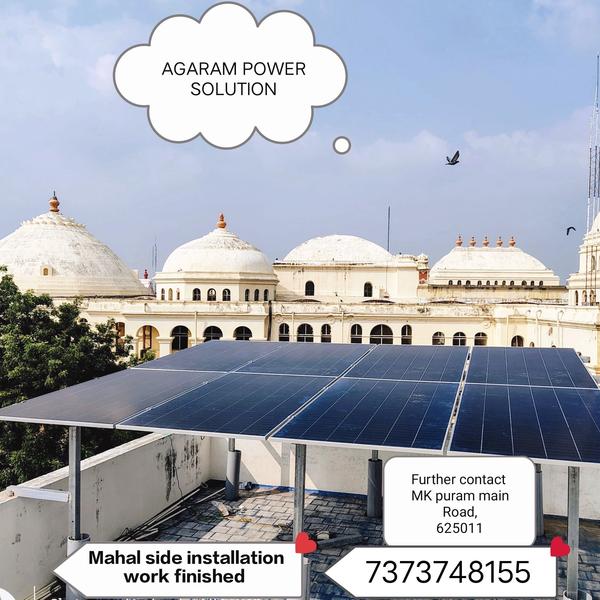 AGARAM POWER SOLUTION Best installation for All ov