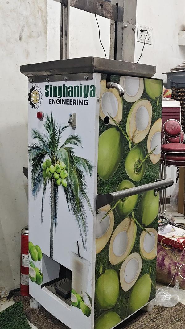 Coconut Cutting Machine Manufacturer We Singhaniya