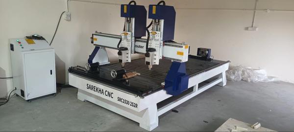 Rotary Wood Carving Machine FeaturesHigh-speed r