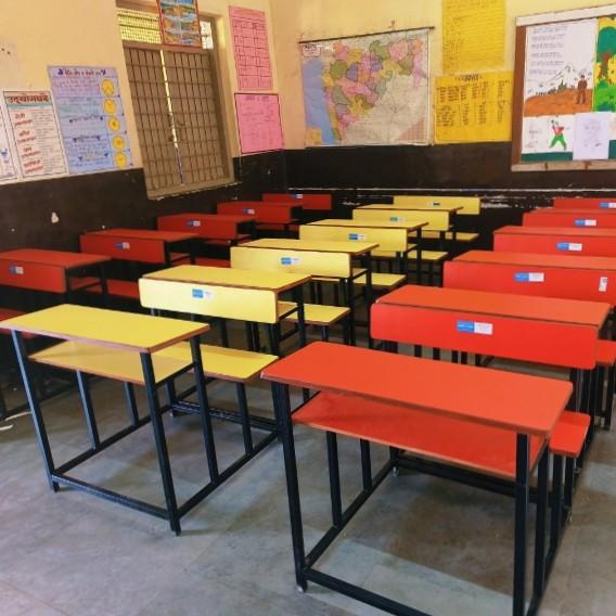 Modern school furniture he is manufacturer of all 