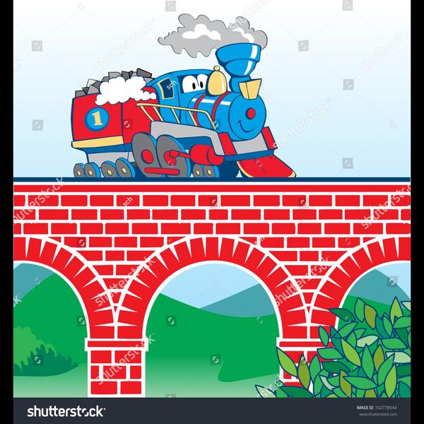 Train crossing a Bridge P