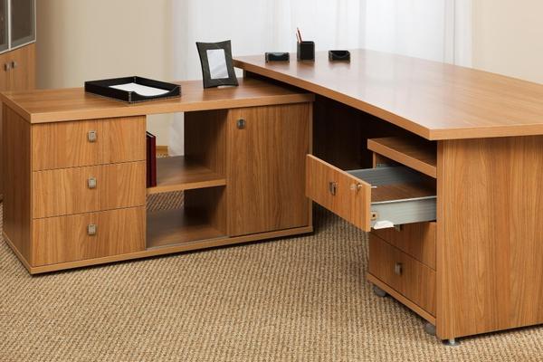 An office desk with drawers is a must-have for any