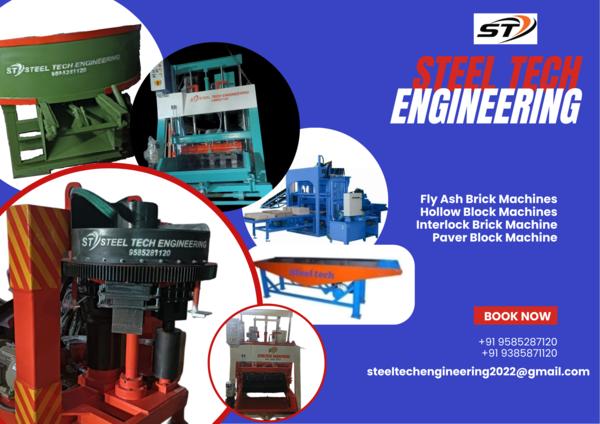 Fly Ash Brick MachinesHollow Block MachinesInter