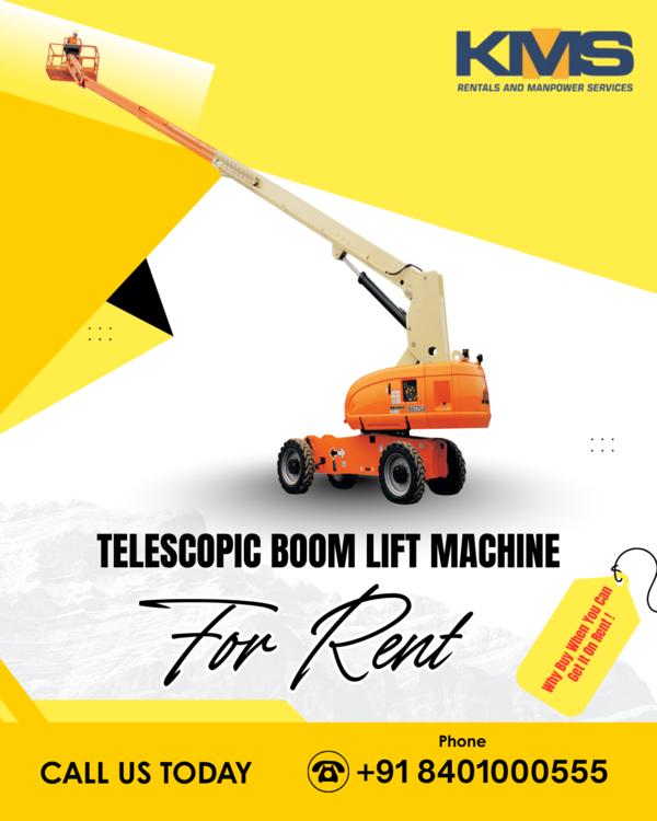 short term telescopic boom lif