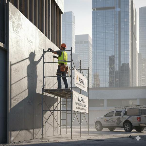 high quality acp facade materi