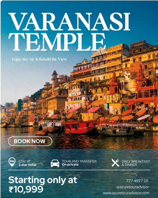 Varanasi Temple Tour 

Day Wis