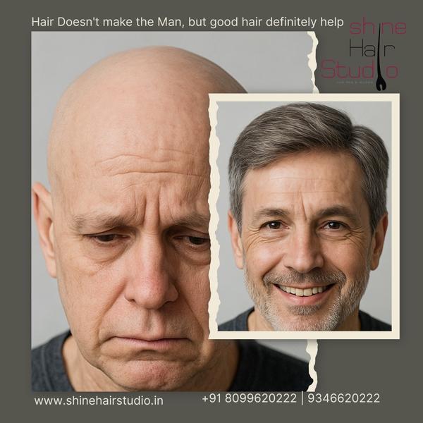 ✨ Hair Doesn’t Make the Man… But Good Ha