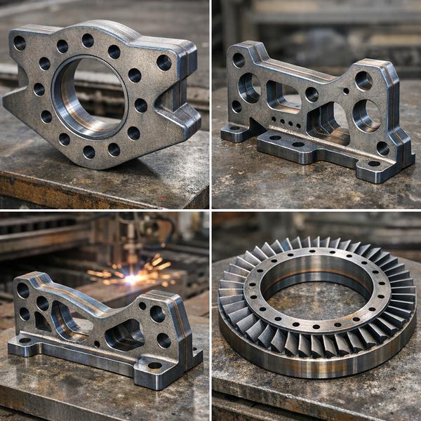 Aerospace Components Made Using CNC Flame Cutting 
