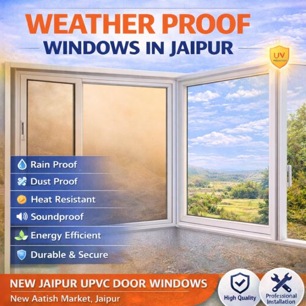Weather proof windows in 