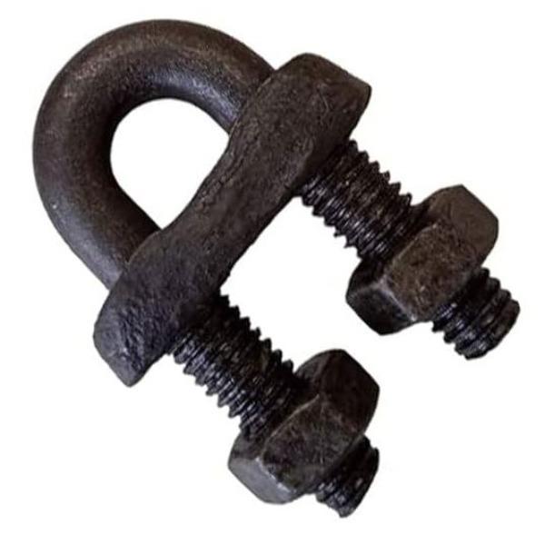 Forged Black Wire Rope Clamps / Clips / Bull Dog G