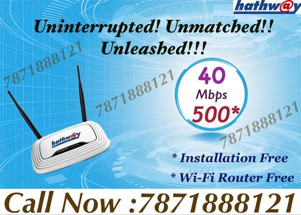 Hathway broadband in Velachery