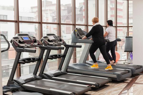 With limited space in urban areas, indoor gym equi