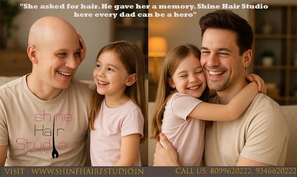 🎈“Daddy, can you grow your hair for my 