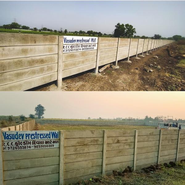 RCC PRESTRESSED WALL.Rcc Precast wall,RCC Fencing 