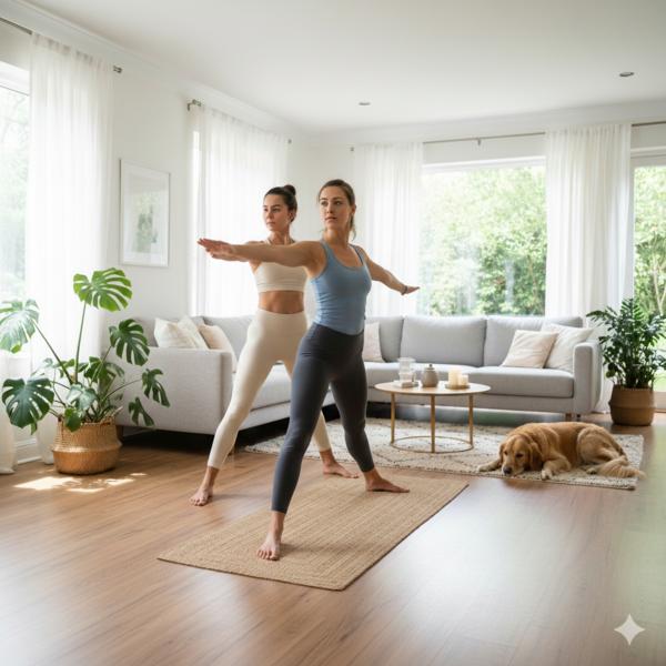 yoga classes at home