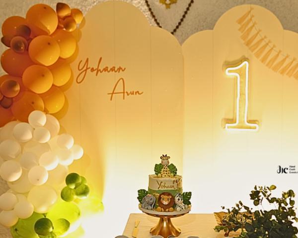 baby boy first birthday decora