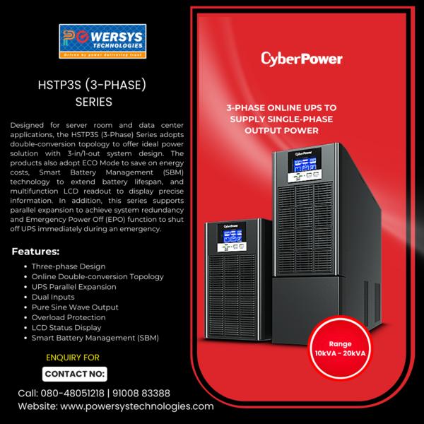 3-phase Online UPS to Supply single phase output p