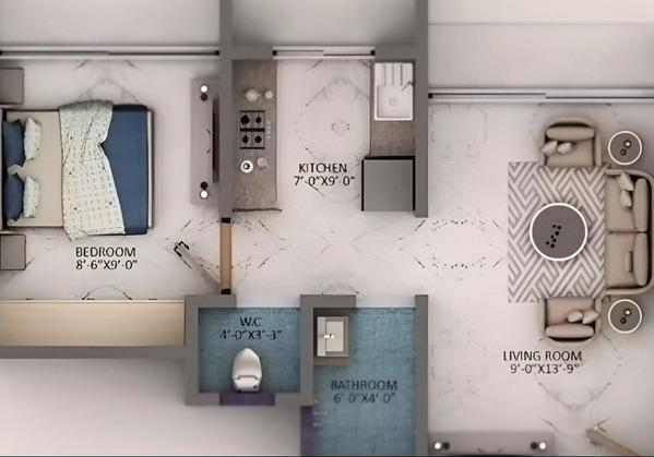 bhayandar residential flats wi