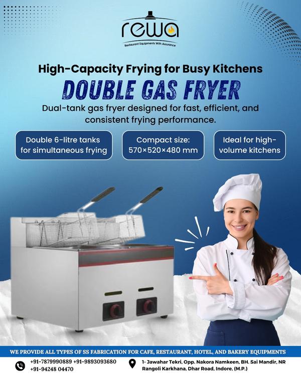 🔥 High-Capacity Frying for Bu