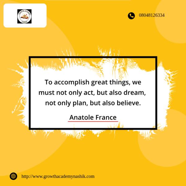 Today's recipe for succes