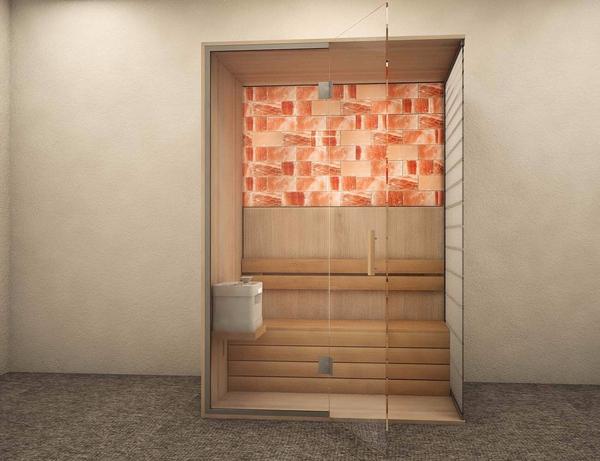 We create a Salt Sauna wa