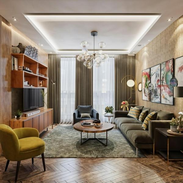 welcoming living room decor