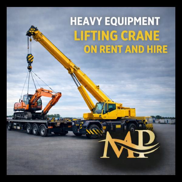 Reliable Heavy Equipment Lifti