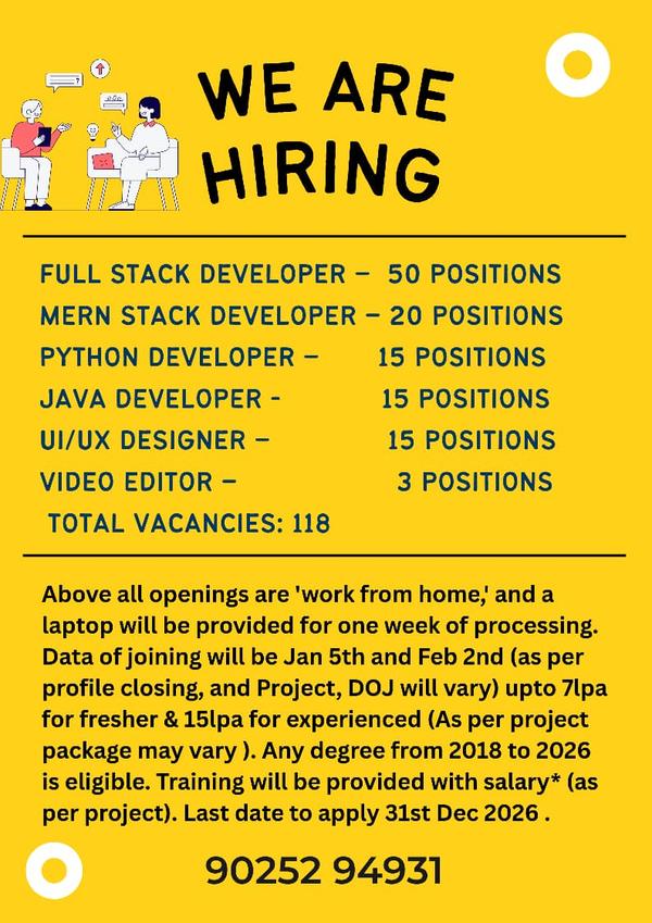 Coimbatore job.front and Java 