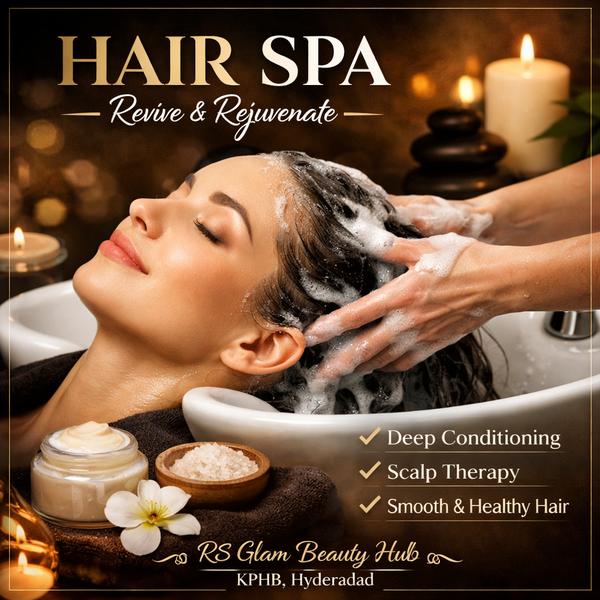 RS Glam Beauty Hub is a premium hair spa