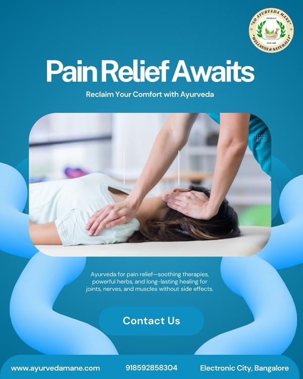 pain relief ayurvedic therapy 