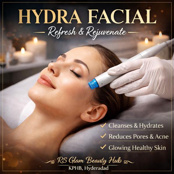 RS Glam Beauty Hub offers advanced Hydra