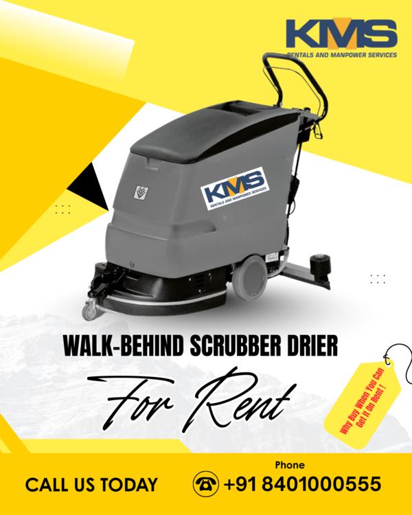reliable walk behind scrubber